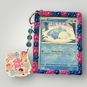 Handmade Decoden Frame with Pokemon Card